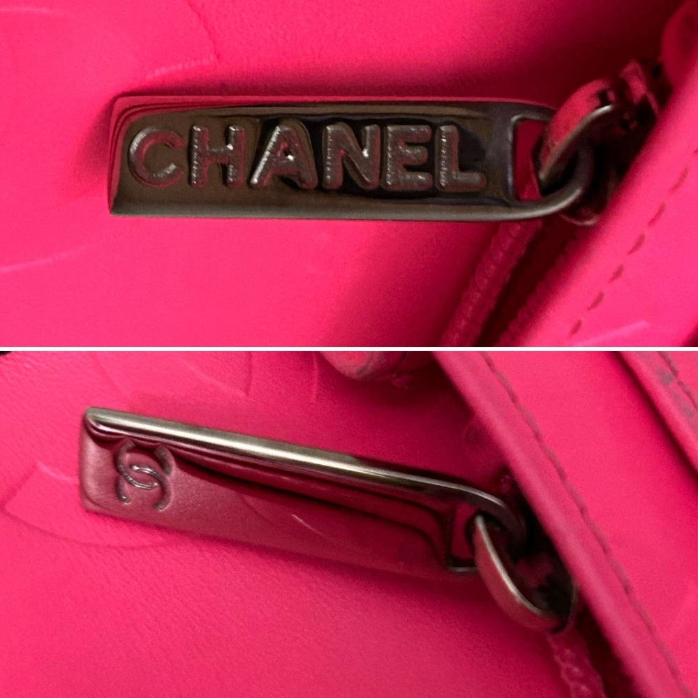 CHANEL Black Quilted Leather Wallet with Raised CC Logo - Picture 8 of 15